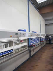 gebrauchter Hänel Lagerpaternoster Rotomat 950
