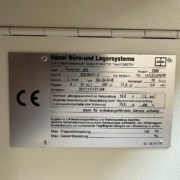 Hänel Rotomat 600 Pos. 215 Typenschild