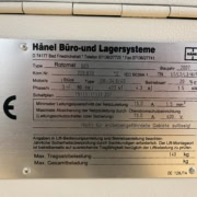 Hänel Rotomat_600_2850x3270_Pos. 245 Paternoster_Typenschild