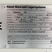 Hänel_Rotomat936_Pos268_Typenschild