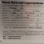 Hänel_Ro956_Pos.293_Typenschild